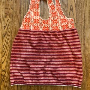 SOLD SOLD SOLD Free people fuzzy tank top